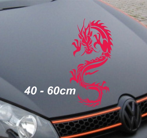 55cm aufkleber drachen - 55cm,