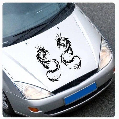 Auto aufkleber tribal drachen - aufkleber,