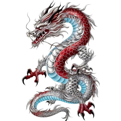 Autoaufkleber vinyl drachen - ,